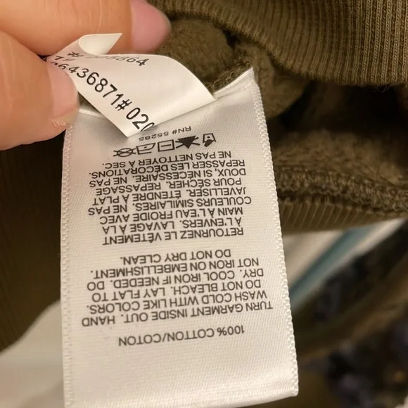 Express upscale sequin long sleeve sweatshirt - Picture 7 of 8